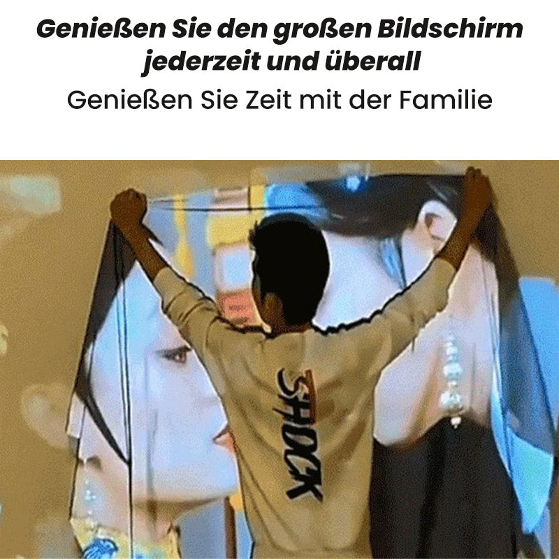 📺 HEIẞER VERKAUF: 50% RABATT! 🔥 120 Zoll faltbare Projektions-Leinwand – matte Anti-Licht-Oberfläche für Heimkino-Feeling