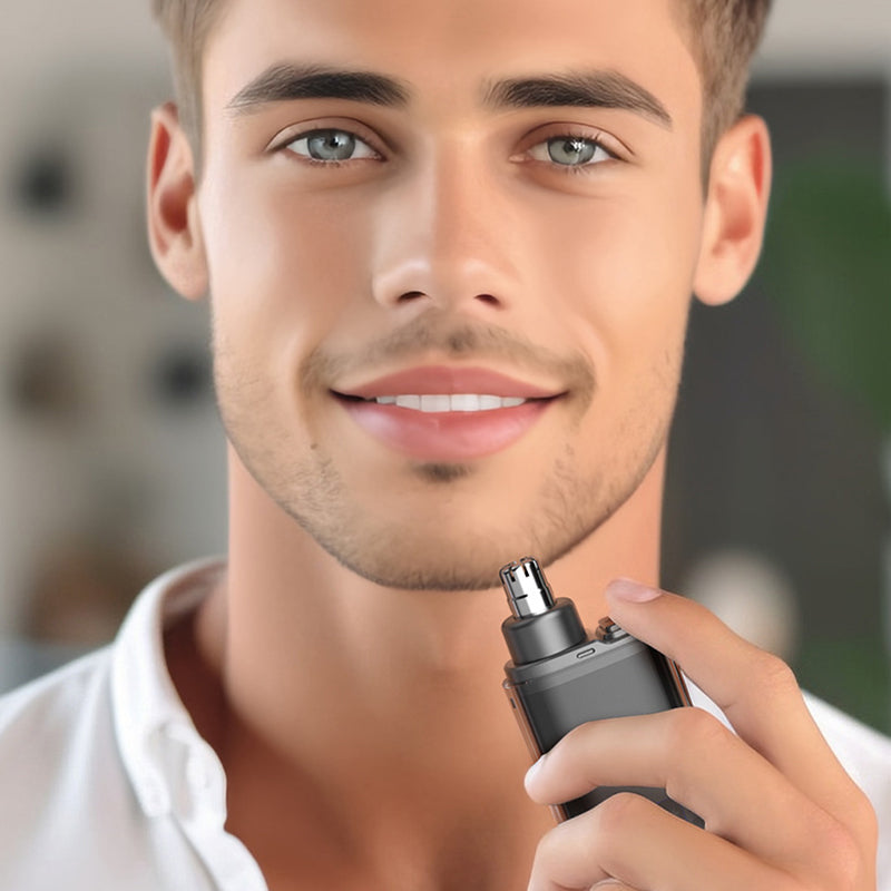 🔥Solange der Vorrat reicht 40 % Rabatt!🎉Intelligenter elektrischer Nasenhaarschneider
