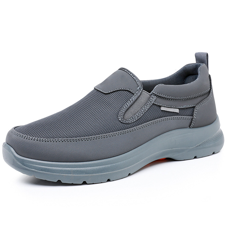 👟 49% RABATT JETZT! ✨ Herren Orthopädische Atmungsaktive Slipper-Sneakers - Fußgewölbe Unterstützung mit Memory-Schaum Einlegesohlen für Ganzägigen Komfort 🏃‍♂️💨