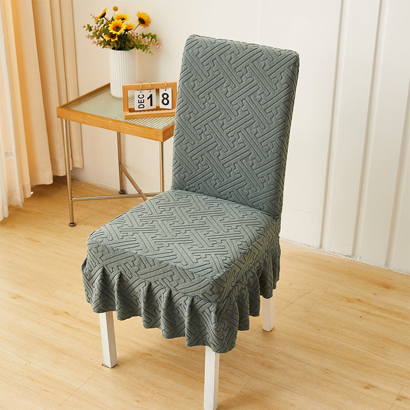 💖Black-Friday-Mega-Angebot – 50 % Rabatt!💖Stuhlbezug im neuen Stil mit Jacquard-Kissenaufsatz