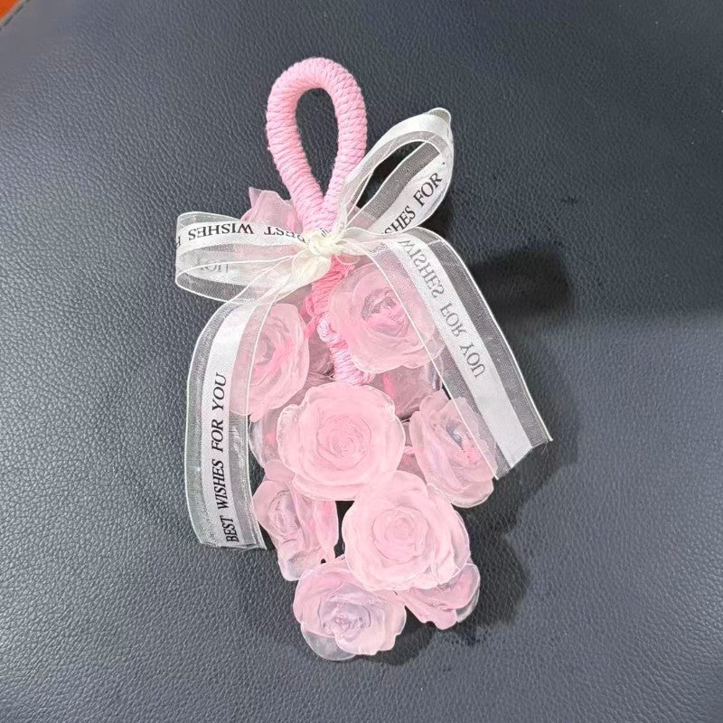 🌹Handgefertigter Seifenstrauß mit Kristallrosen-Duft💕
