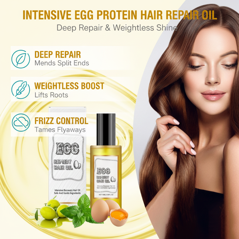 💆‍♀️ KAUF 2 ERHALT 3! ✨ HAARREPARATUROEL MIT EIPROTEIN - Intensive Feuchtigkeit & Glanz, Stärkt die Haarstruktur, Für Geschmeidiges und Gesundes Haar 🌿🧴