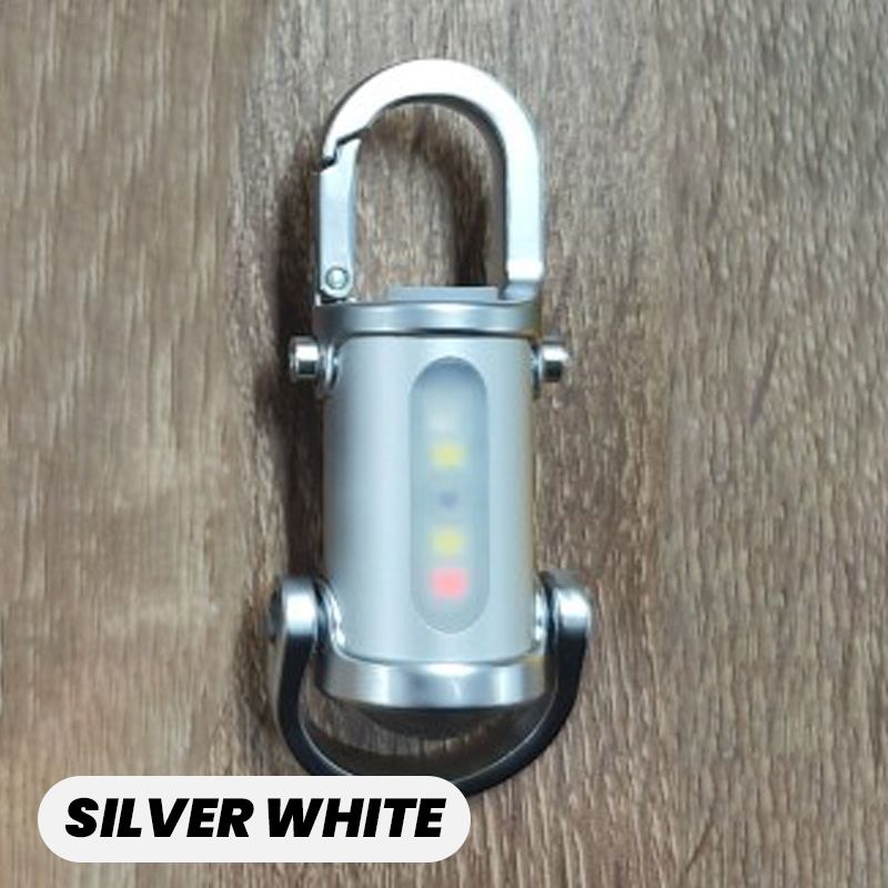 🔥Hot Sale🔥1200LM Superhelle Mini-Schlüsselanhänger-Taschenlampe Wasserdicht