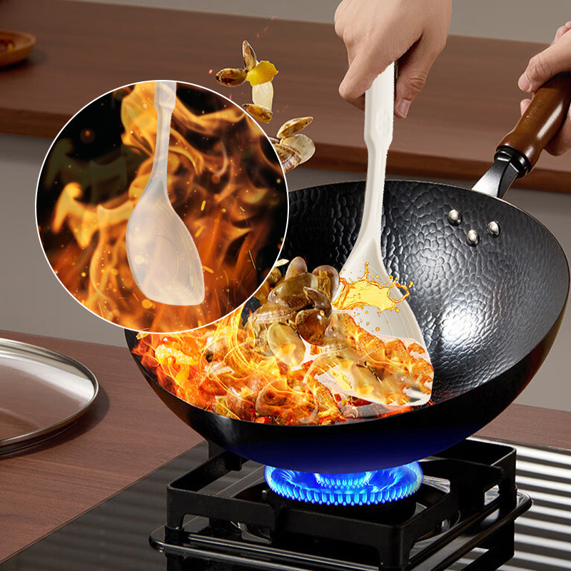 Hitzebeständiger Küchenspatel aus lebensmittelechtem Silikon