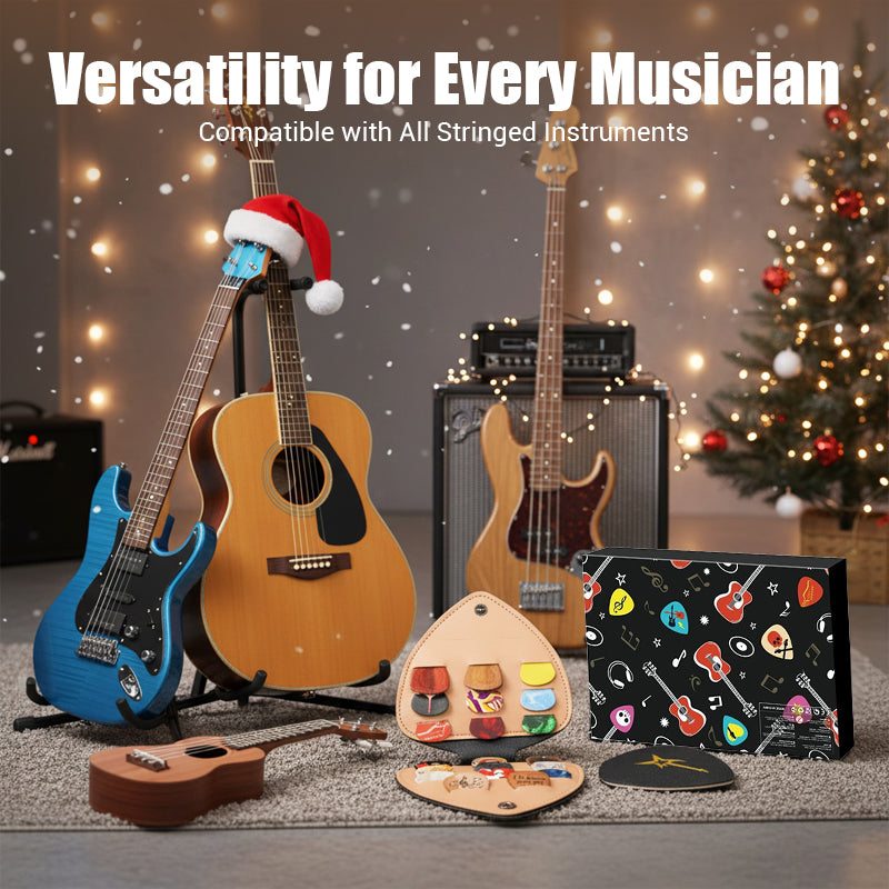 🔥Solange der Vorrat reicht 50 % Rabatt!🎉24-tägiger Weihnachts-Gitarrenpick-Adventskalender