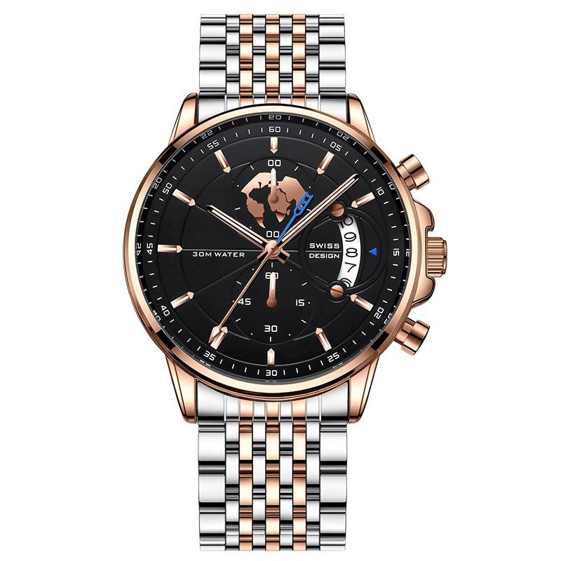 🔥Heißer Verkauf 50% Rabatt🌍Herrenuhr mit Globusmotiv im maritimen Stil