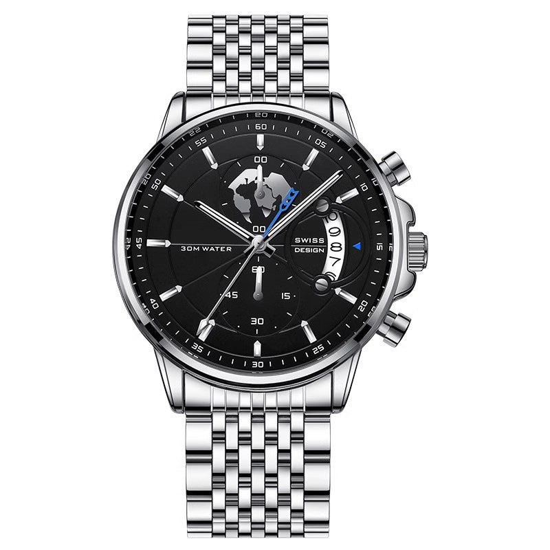 🔥Heißer Verkauf 50% Rabatt🌍Herrenuhr mit Globusmotiv im maritimen Stil
