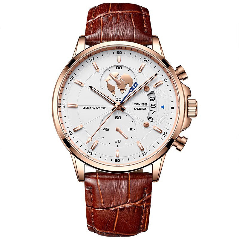 🔥Heißer Verkauf 50% Rabatt🌍Herrenuhr mit Globusmotiv im maritimen Stil