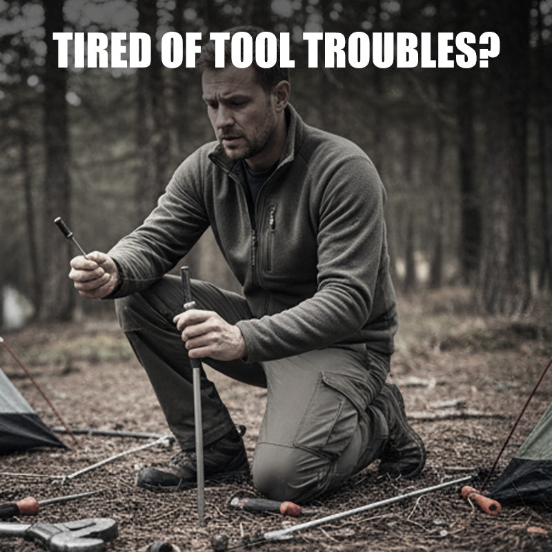 16-in-1-Multifunktionszange aus Edelstahl, faltbar