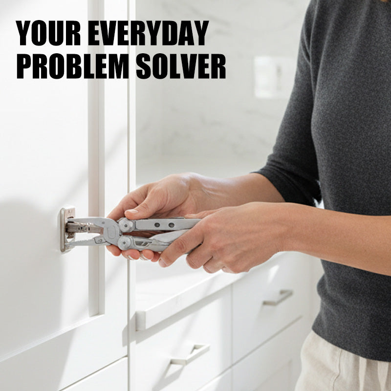 16-in-1-Multifunktionszange aus Edelstahl, faltbar