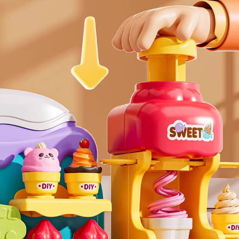 DIY-Eiscreme-Knete-Set für Kinder