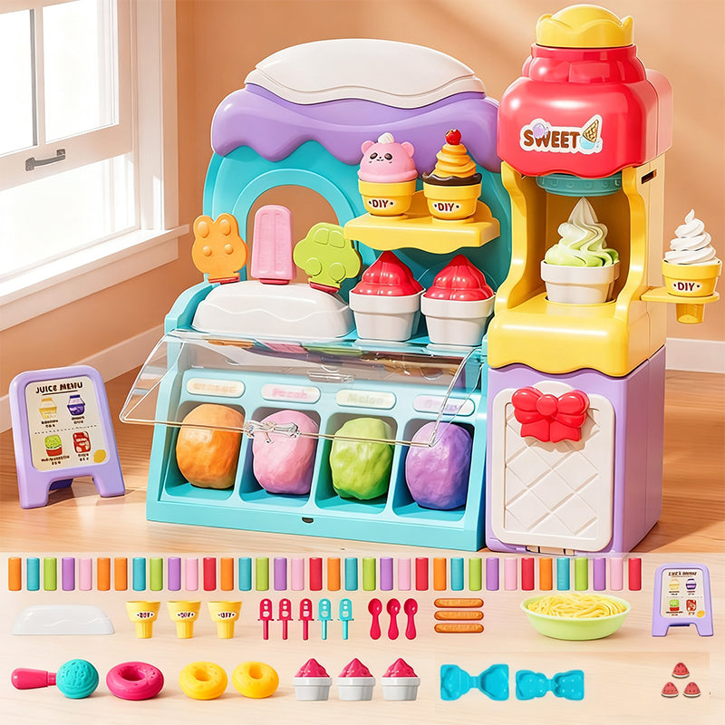 DIY-Eiscreme-Knete-Set für Kinder