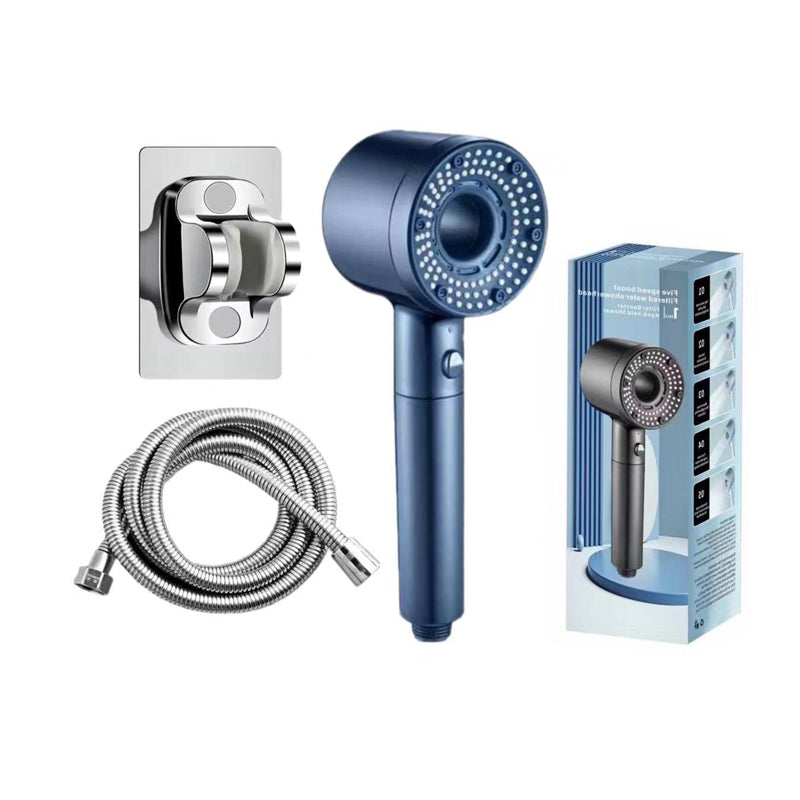 🚿 50 % RABATT! 💦 HOCHDRUCK-DUSCHKOPF – 5 Strahlarten und sofortige Installation, wassersparendes Design mit Anti-Kalk-Technologie, Spa-Erlebnis zu Hause 🌟🛁