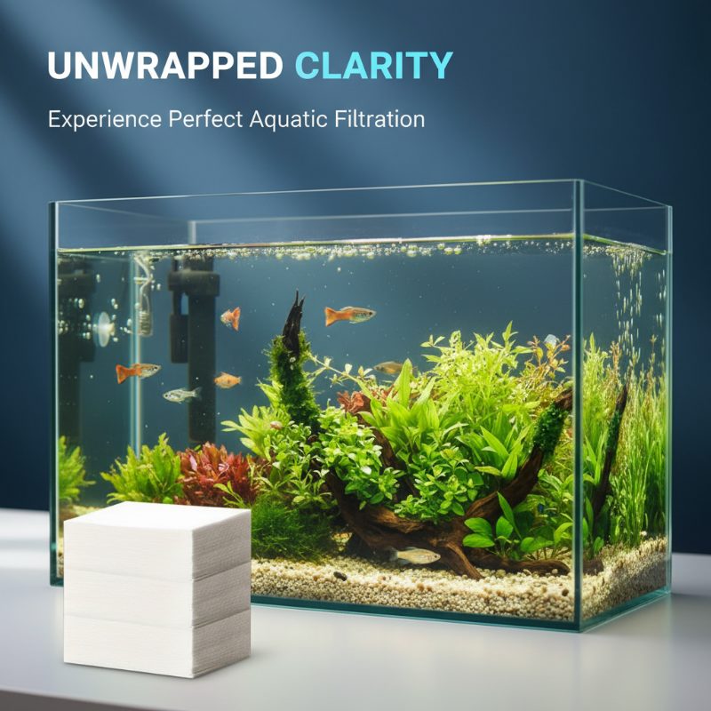 Aquarium-Wasserklärungsblätter