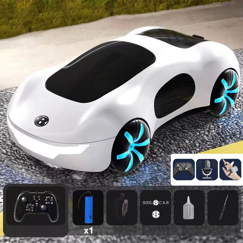 Handgesteuerter Sensor-Science-Fiction-Supersportwagen