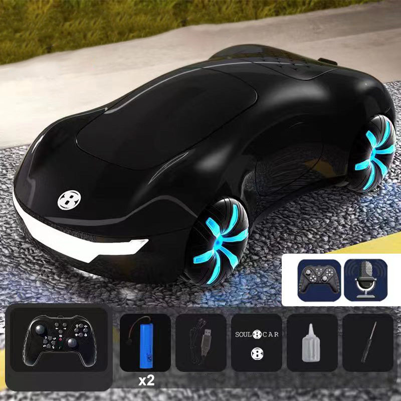 Handgesteuerter Sensor-Science-Fiction-Supersportwagen