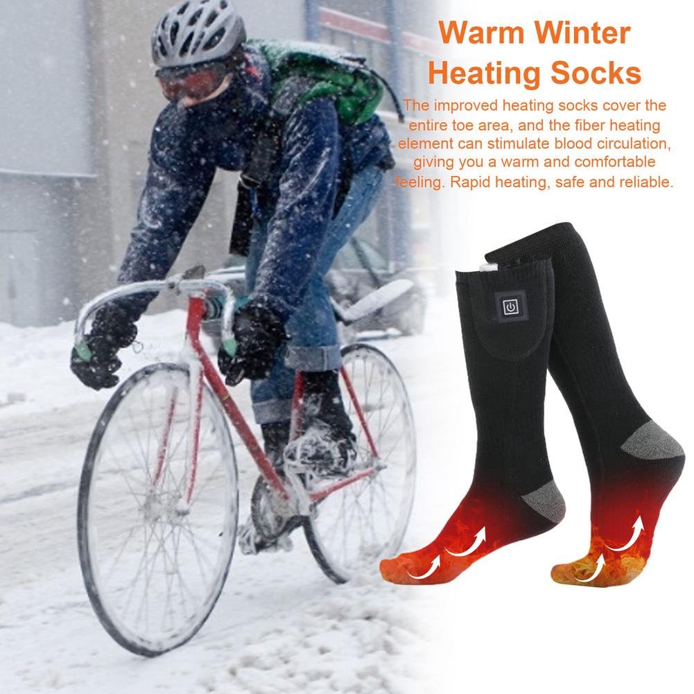 🔥Winter-Ausverkauf – 50 % Rabatt🔥Erhitzte Socken mit einstellbarer Temperatur - verbesserte Batterien - Unisex