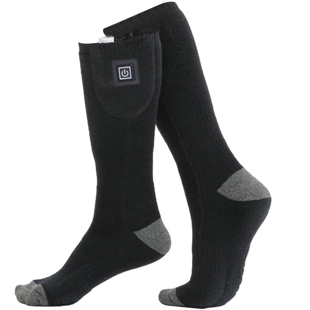 🔥Winter-Ausverkauf – 50 % Rabatt🔥Erhitzte Socken mit einstellbarer Temperatur - verbesserte Batterien - Unisex
