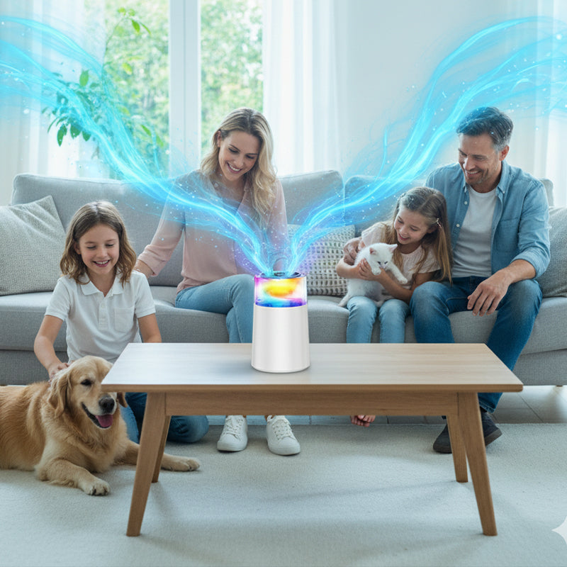 【✨Limitiertes Angebot – 50% Rabatt!!】🚗✨ Intelligenter Auto-Aromadiffusor mit Ambiente-Licht
