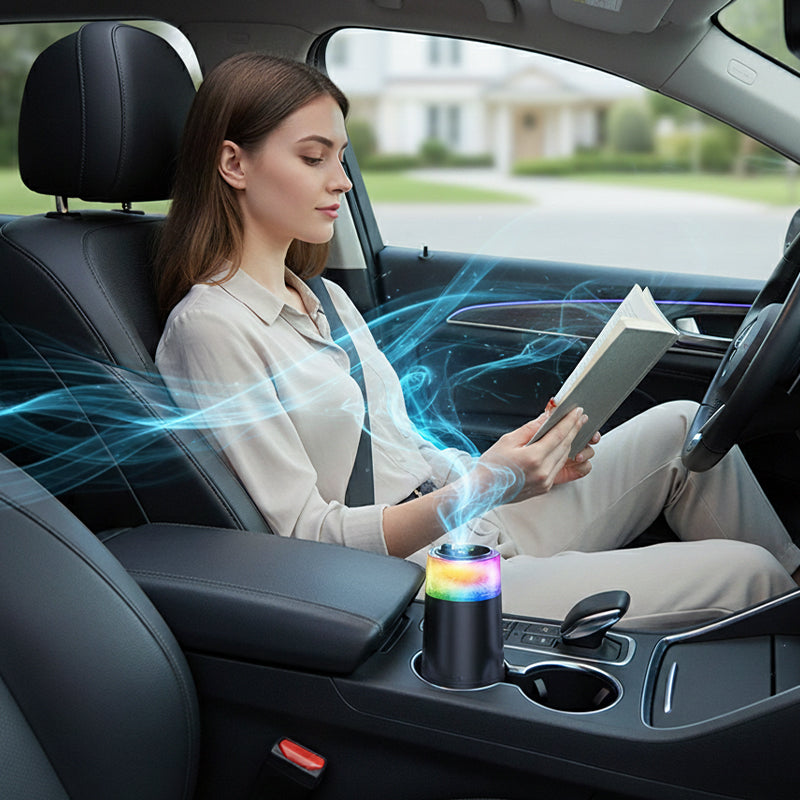【✨Limitiertes Angebot – 50% Rabatt!!】🚗✨ Intelligenter Auto-Aromadiffusor mit Ambiente-Licht