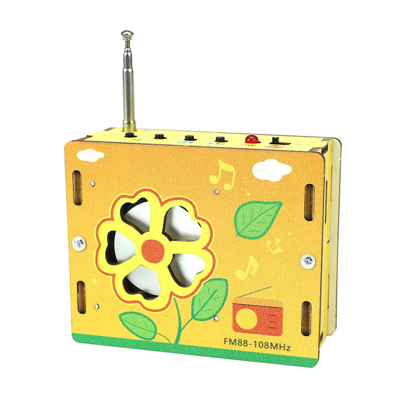 🔥 Black Friday Sale 🎁 Pädagogisches Kinderspielzeug – DIY Mini-Radio