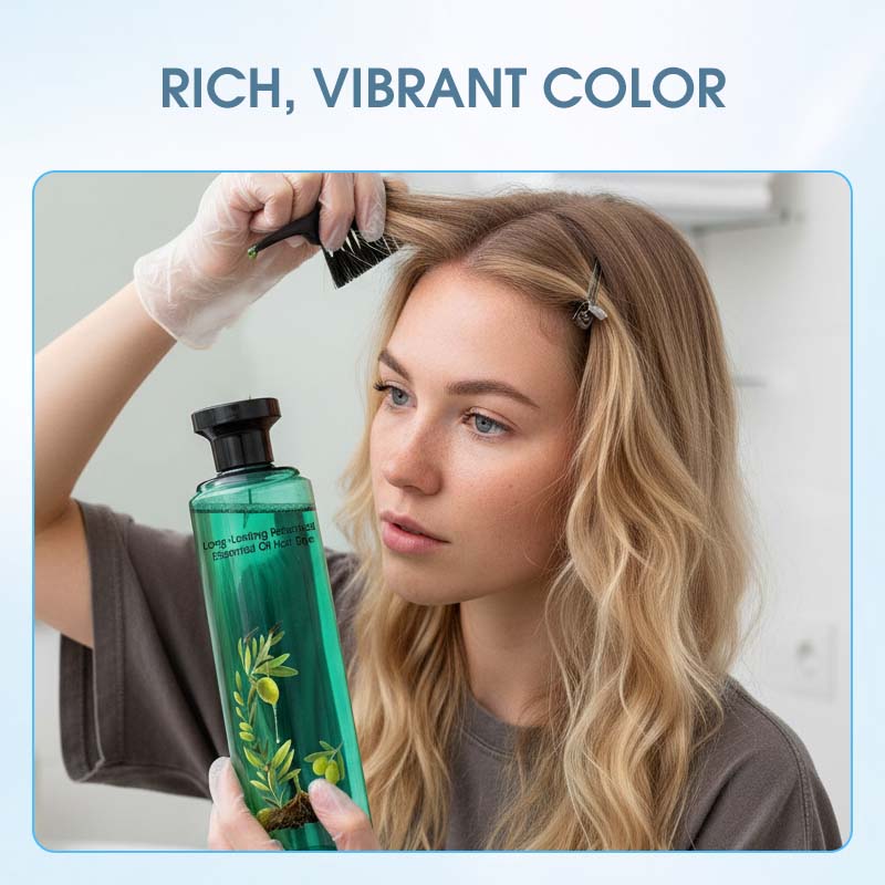 🌿Langlebige Haarfarbe mit ätherischen Pflanzenölen