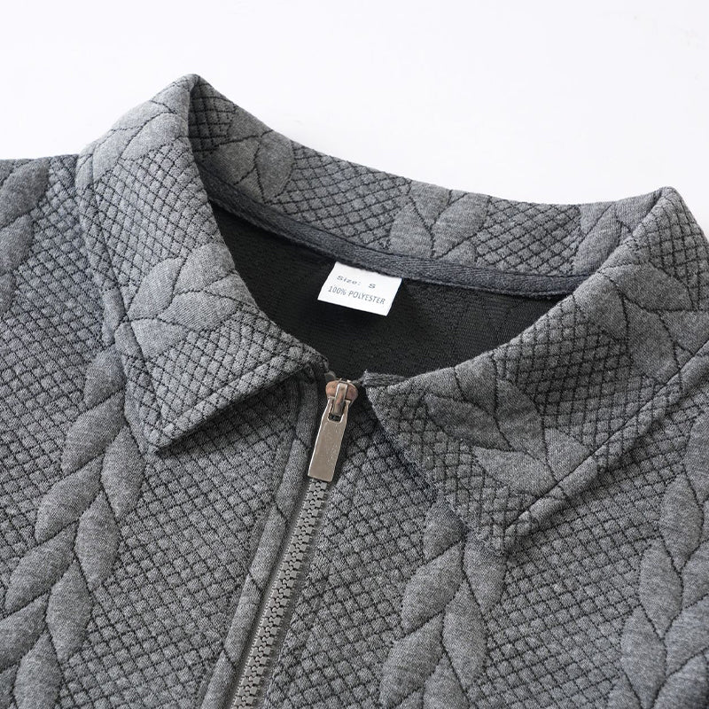 🔥 2026 New arrivals offer-Men's Casual Half-Zip Cable-Knit Sweater