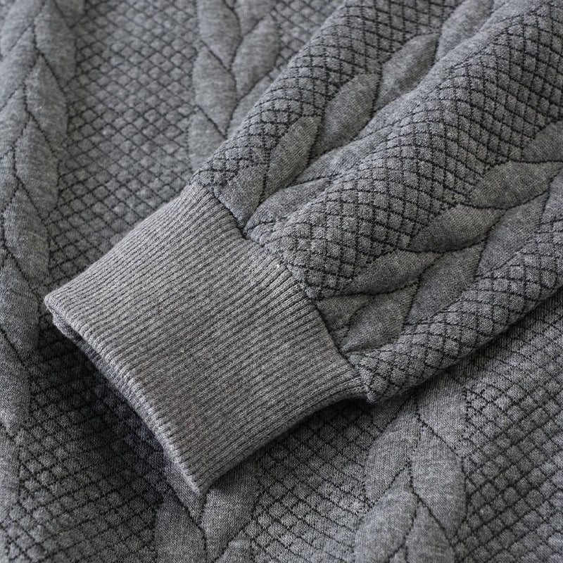 🔥 2026 New arrivals offer-Men's Casual Half-Zip Cable-Knit Sweater