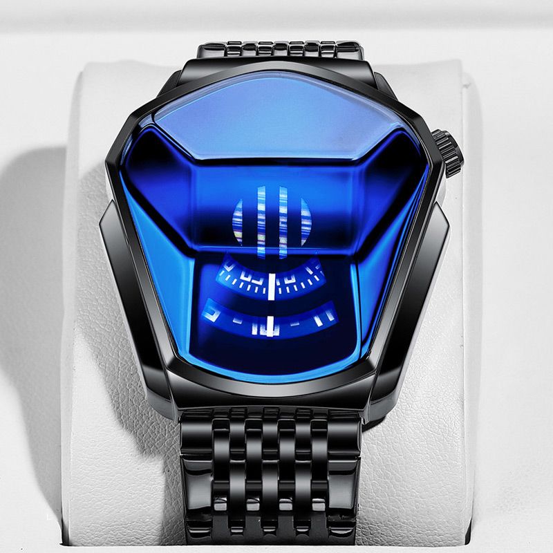 Luxus Herren Rennsport Rhombus Uhr