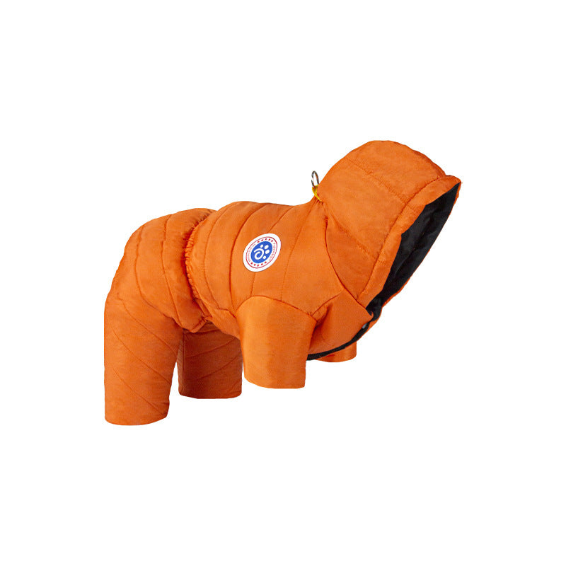 🎅 Weihnachtliche Warme, Winddichte, Gepolsterte Winter-Hundekleidung ❄️🎁