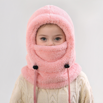 Gemütliche 3-in-1 Wintermütze für Kinder