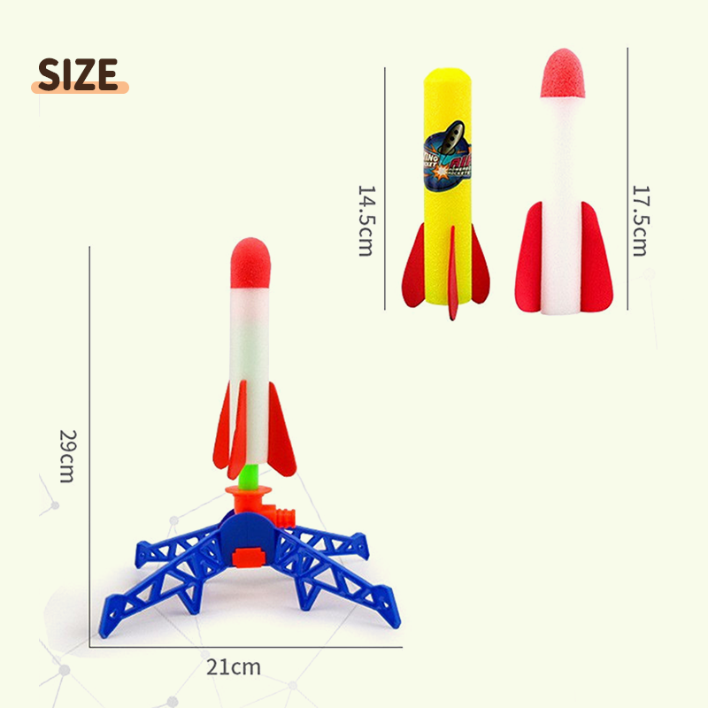 🚀🚀2026 Neuestes Modell: 50 % Rabatt für begrenzte Zeit🔥🔥LED-Raketenwerfer für Kinder