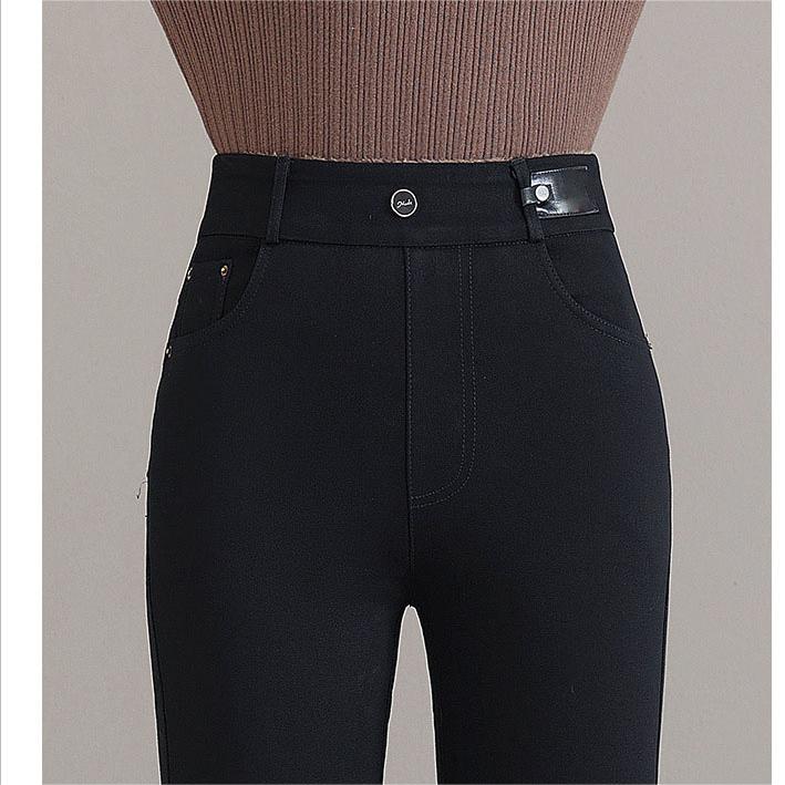 👖 50% RABATT JETZT! ❄️ Warme Skinny-Jeans mit Hoher Taille - Elastisch & Modellierend, Perfekt für Stil und Komfort im Winter ✨