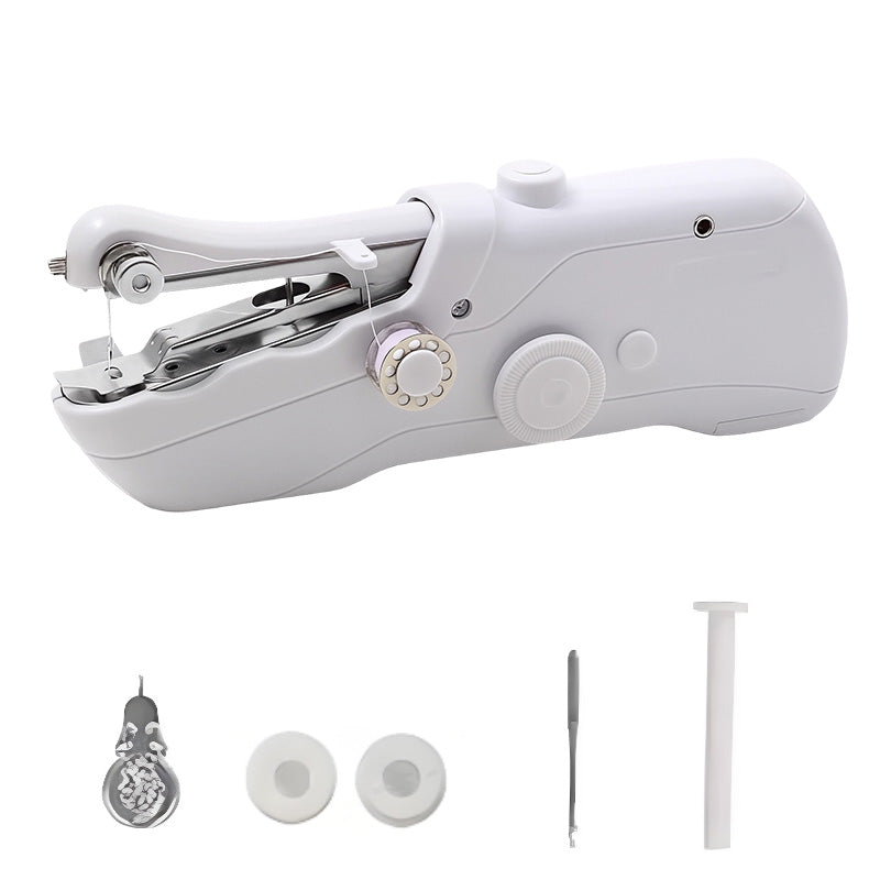 🔥NUR JETZT: 50% RABATT🧵 Mini Elektro-Nähmaschine – Leicht, Tragbar & Einfach zu Bedienen! ✨
