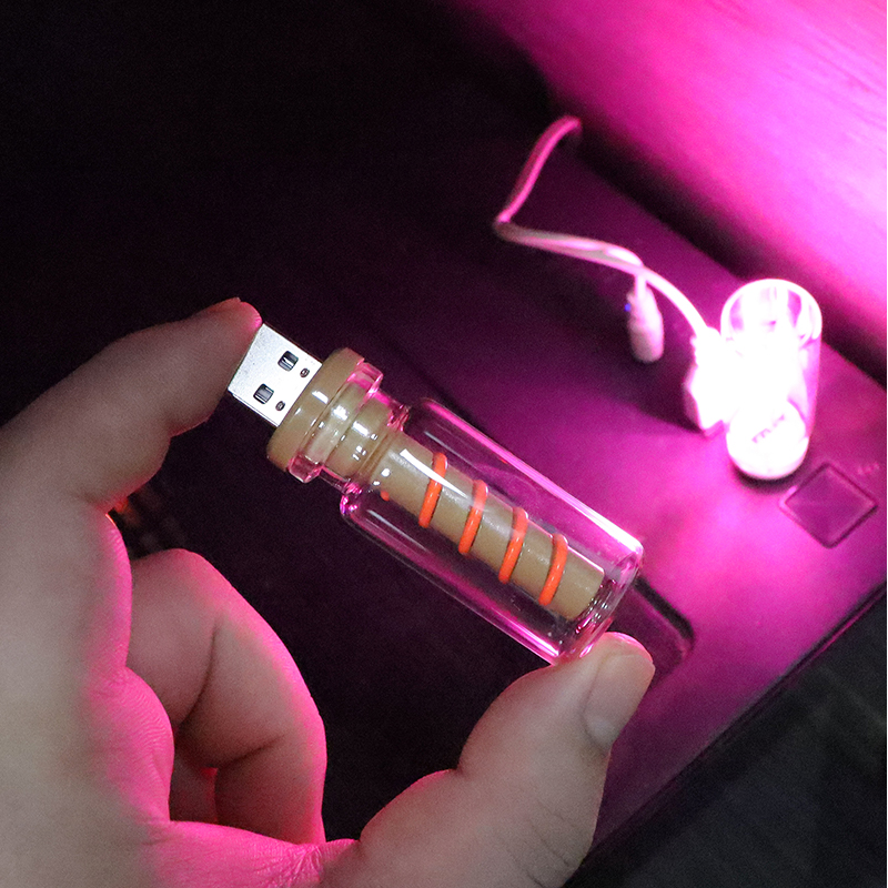USB-LED-Ambientebeleuchtung für den Fahrzeuginnenraum