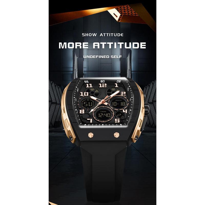 ⏰Sportliche Leucht-Digitaluhr für Herren