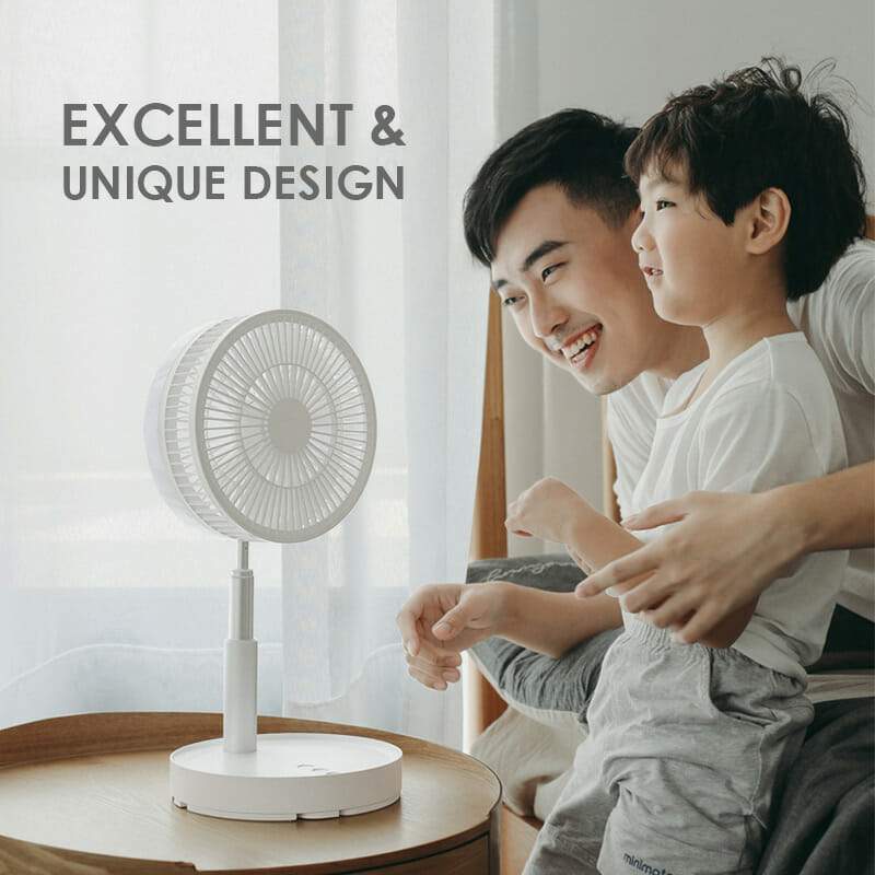 ⏰ 50 % RABATT – Nur für kurze Zeit ✨Faltbarer USB-Ventilator ✨ Ausziehbar, Leise & Ideal für Zuhause, Büro und Outdoor