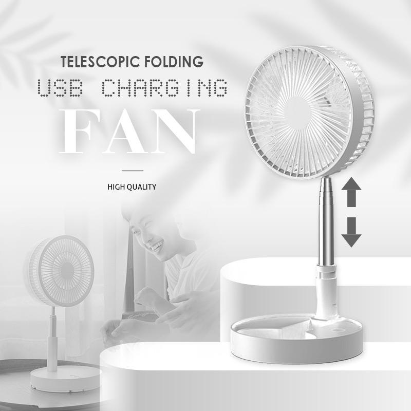 ⏰ 50 % RABATT – Nur für kurze Zeit ✨Faltbarer USB-Ventilator ✨ Ausziehbar, Leise & Ideal für Zuhause, Büro und Outdoor
