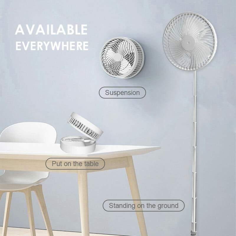 ⏰ 50 % RABATT – Nur für kurze Zeit ✨Faltbarer USB-Ventilator ✨ Ausziehbar, Leise & Ideal für Zuhause, Büro und Outdoor