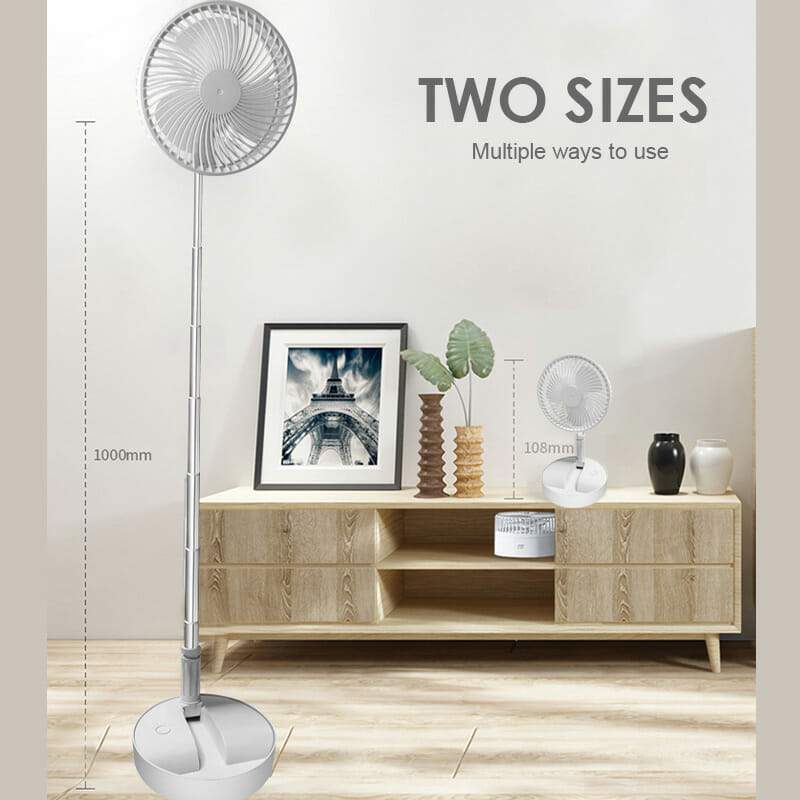 ⏰ 50 % RABATT – Nur für kurze Zeit ✨Faltbarer USB-Ventilator ✨ Ausziehbar, Leise & Ideal für Zuhause, Büro und Outdoor