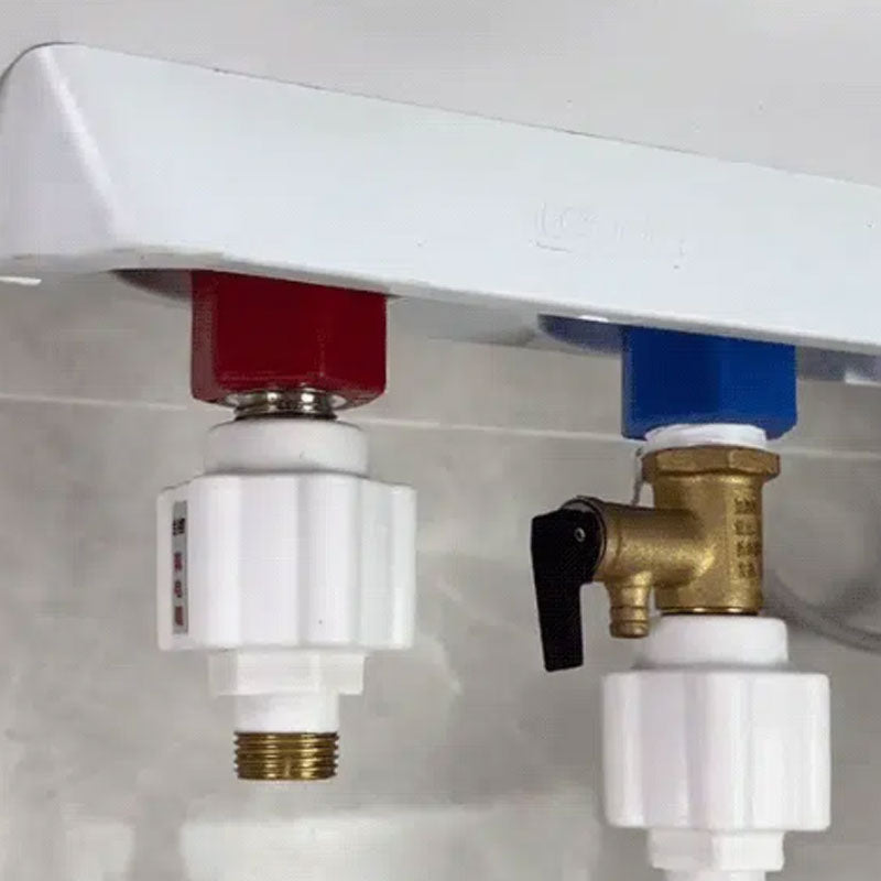 2 Stück Warmwasserbereiter Anti-Elektrizität Trennwand