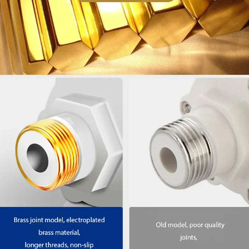 2 Stück Warmwasserbereiter Anti-Elektrizität Trennwand