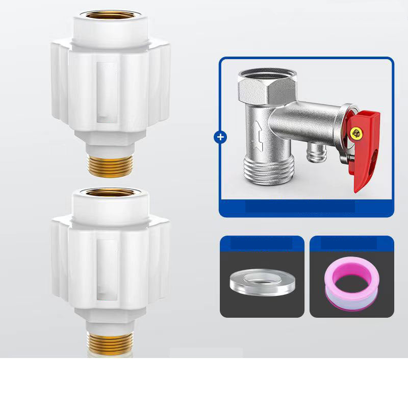 2 Stück Warmwasserbereiter Anti-Elektrizität Trennwand