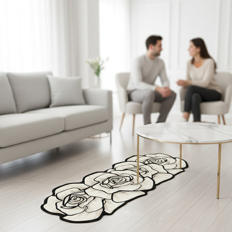 🔥Solange der Vorrat reicht 40 % Rabatt!🎉Blumenmuster-Schnelltrocknende Badematte
