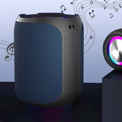 🎵40 W Peak tragbarer Bluetooth-Lautsprecher mit RGB-Beleuchtung💥