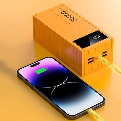 🔥Solange der Vorrat reicht 50 % Rabatt!🎉Schnellladende Powerbank mit digitaler Anzeige