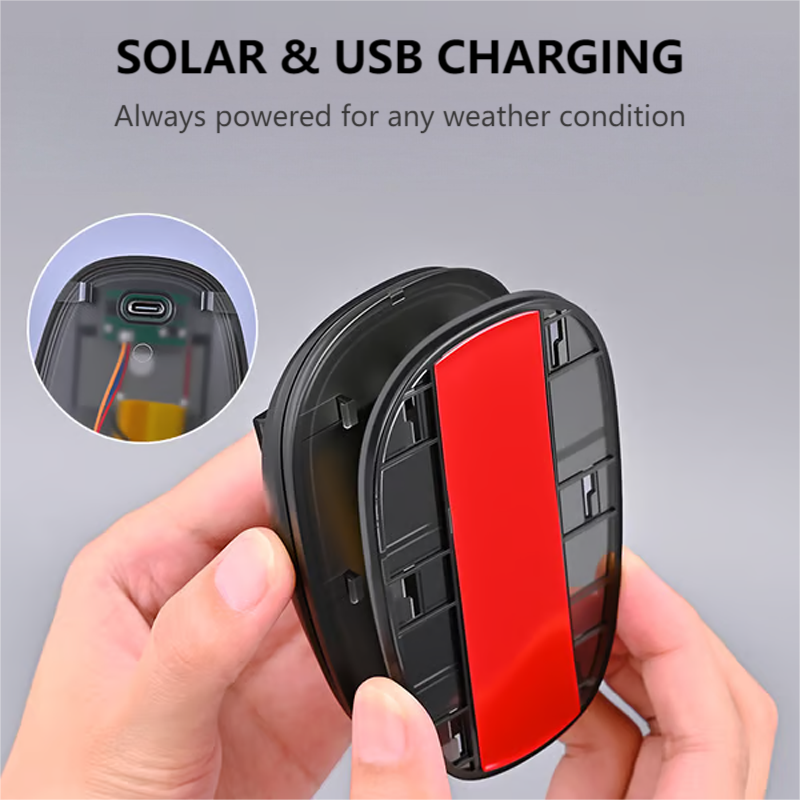 ☀️ 50% RABATT JETZT! 💡 Wasserdichte Solar-Autodachleuchte – Fernbedienung, Einfache Installation & Energieeffizient 🚗✨
