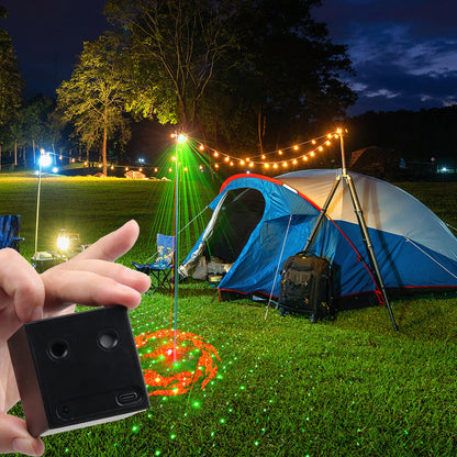 🎄Weihnachtsangebot 60 % Rabatt🔥Wiederaufladbare & tragbare RGB-Laser-Party-Leuchte