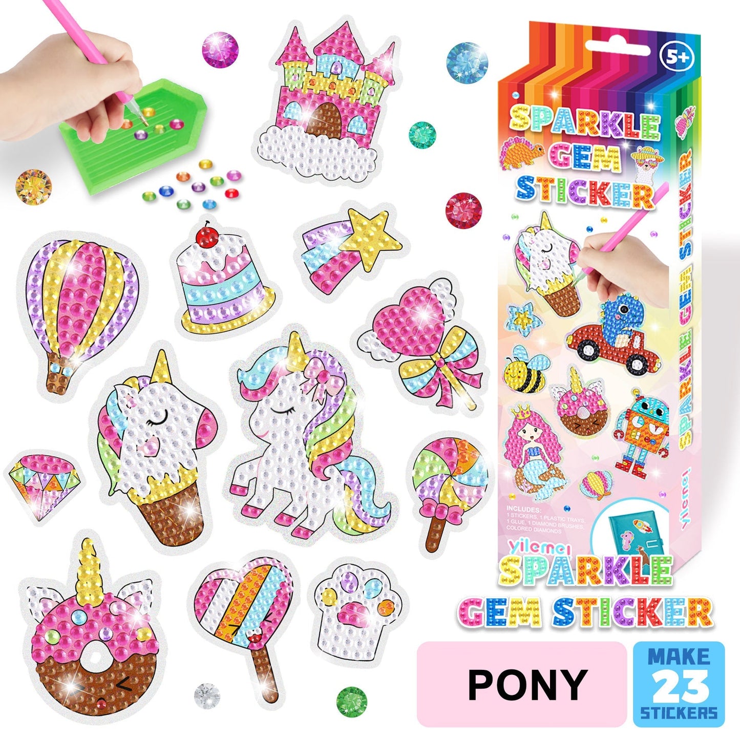Diamant-Malerei-Sticker-Sets
