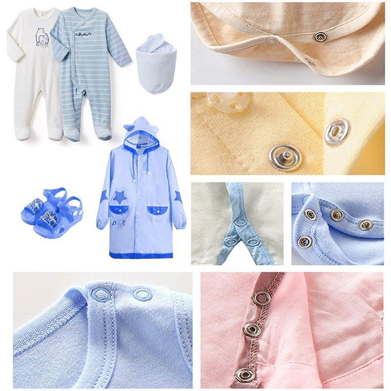 🧵 50 % RABATT! 🔘 DIY-Knopf-Set – Komplettes Werkzeugset, einfach in der Anwendung & verstärkt deine Kleidung ✂️